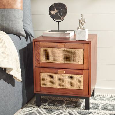SAFAVIEH Mikala Coastal 2-Drawer Nightstand