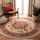 preview thumbnail 6 of 29, SAFAVIEH Mahal Reka Traditional Grandeur Red/ Natural Rug
