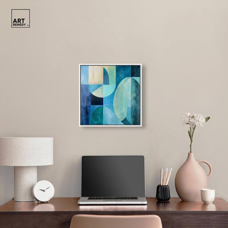 Color Blocks II Canvas by Art Remedy