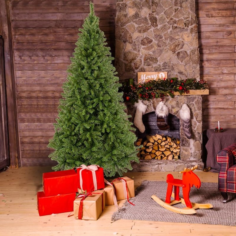 Christmas Tree With Sturdy Metal Legs(7.5ft,1450 Branches)