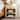 William Grasscloth 1-Drawer Nightstand with Open Shelves - Woven Texture Bedside Table with Gold Knob, Modern Coastal Accent