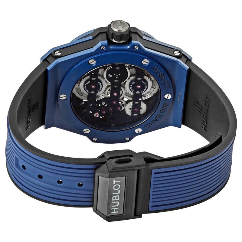 Hublot Big Bang Meca-10 Hand Wind Men's Watch - Blue