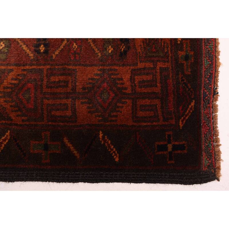 ECARPETGALLERY Hand-knotted Teimani Beige, Brown Wool Rug - 4'1 x 6'1