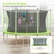 preview thumbnail 6 of 14, 10FT Trampoline, Recreational Trampolines with Enclosure Net and Ladder