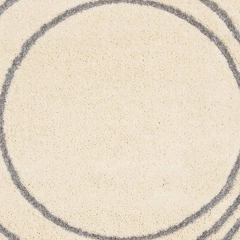 HomeRoots Abstract Modern Rectangle Area Rug - 5' X 8'