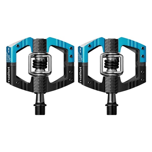 Crankbrothers Mallet Enduro Bike Pedals (Black/Blue Spring). Opens flyout.