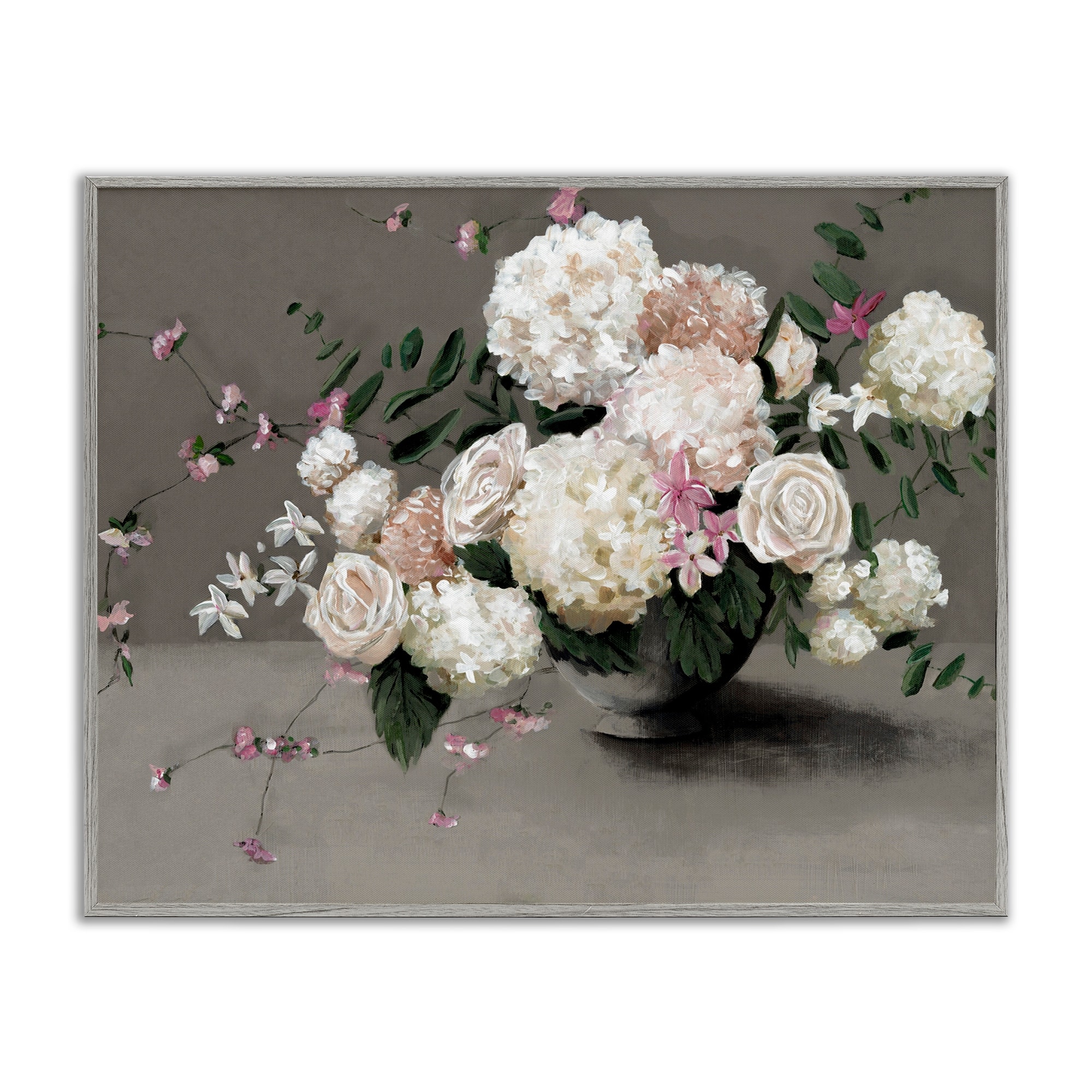 Stupell Timeless Blooms Bouquet Framed Giclee Art Design By Hannah Dawson