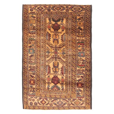 Teimani Brown Rug 2'10" x 4'7" - 2'10 x 4'7