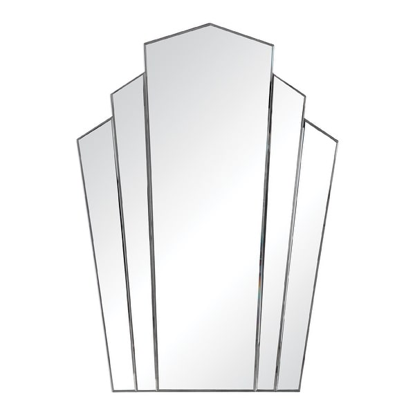 45" Frameless Hanging Wall Mirror - N/A
