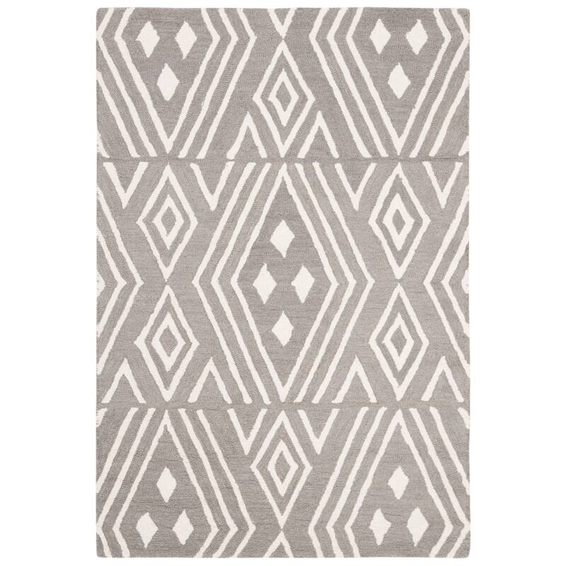 Lauren Ralph Lauren Handmade Imani Geometric Wool Rug.. - 2'6" x 4' - Sepia