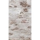 preview thumbnail 1 of 6, Galerie Wallcoverings Orom II Collection All-Over Brick 62.5-inches wide x 9.18-feet high 3-panel Wall Mural White - 62.5-inches wide x 9.18-feet high