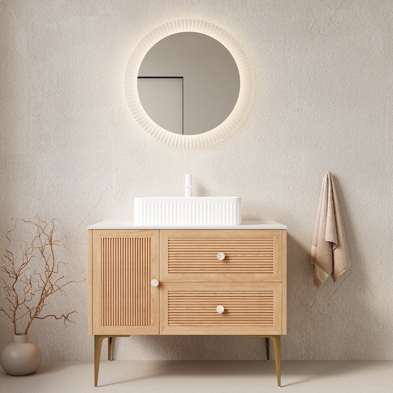 Freestanding Bathroom Vanity with Sink