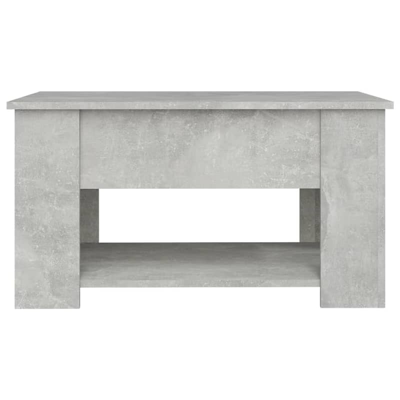 vidaXL Coffee Table Lift Top End Table Accent Side Sofa Table Engineered Wood - 31.1" x 19.3" x 16.1"
