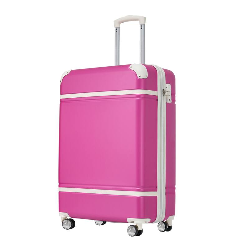 1 Piece 20''/24''/28'' Luggage with TSA lock, Expandable Lightweight Suitcase with Spinner Wheels for Travel