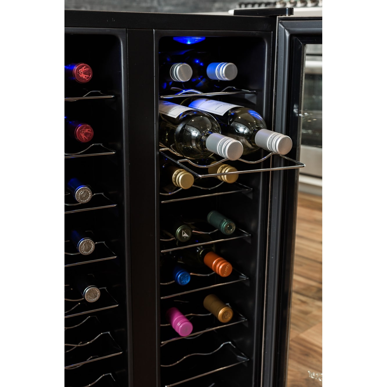 edgestar 21 bottle dual zone wine cooler