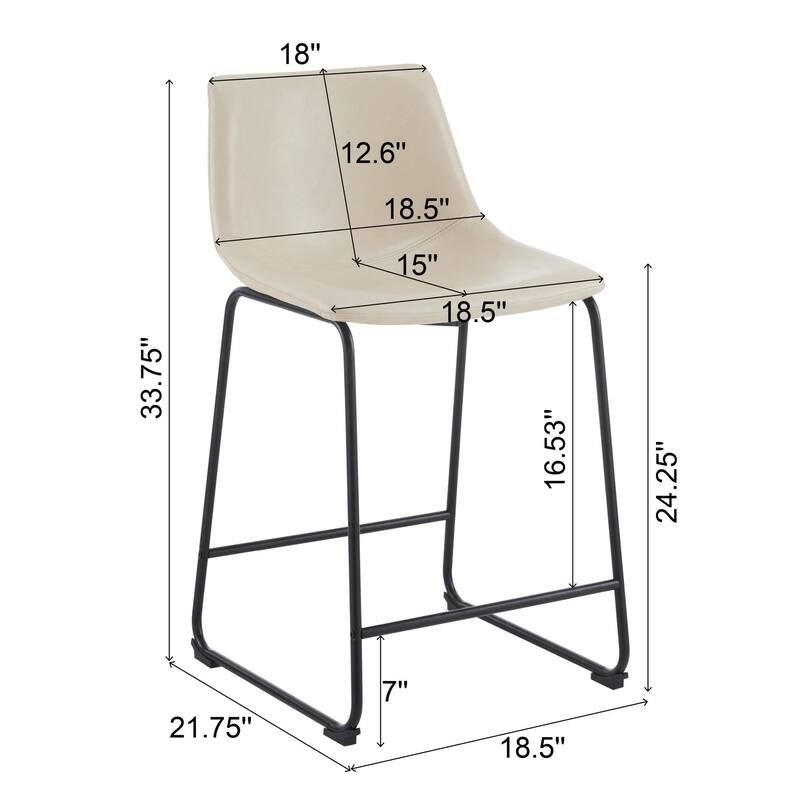 Bar Stool Set of 2