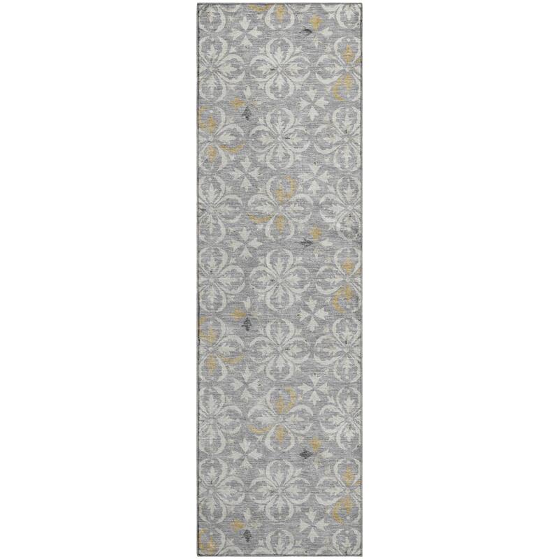 Premium Washable Super Soft Transitional Medallions Mayfield Rug
