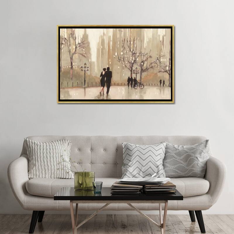 iCanvas "An Evening Out I" by Julia Purinton Framed Canvas Print