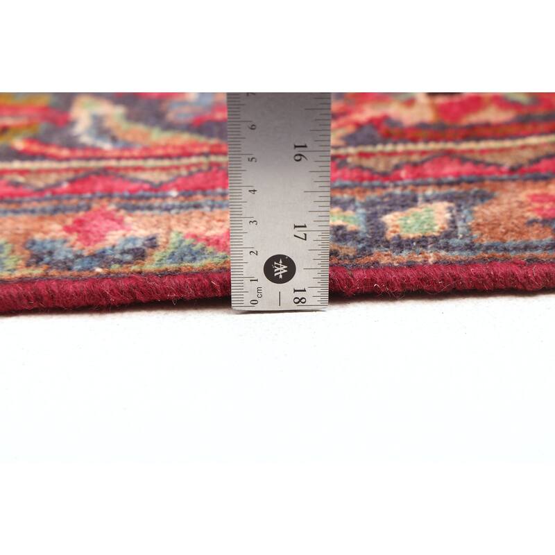 ECARPETGALLERY Hand-knotted Antalya Vintage Red Wool Rug - 6'0 x 9'0