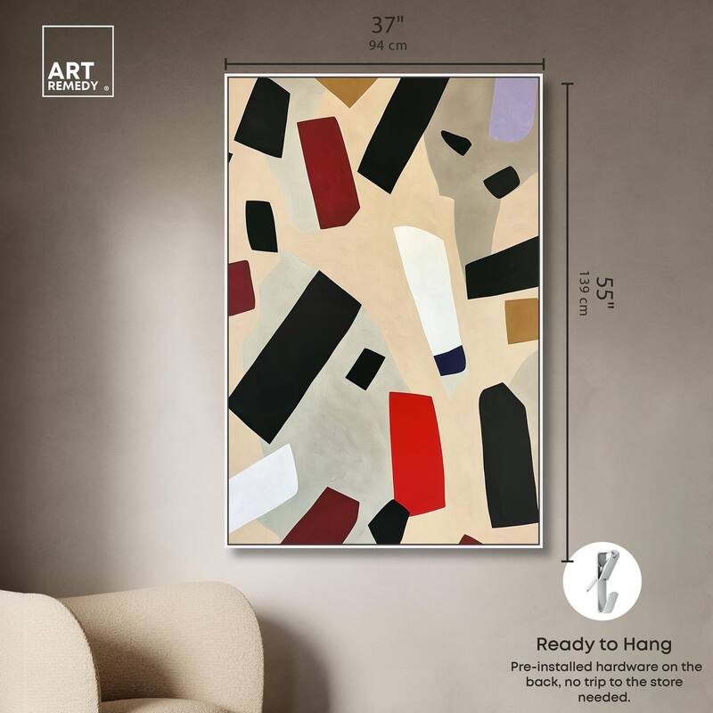 Mindscape Mosaic III Canvas by Art Remedy