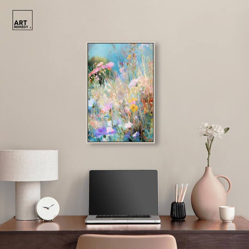 Cosmos Cascade Canvas by Art Remedy