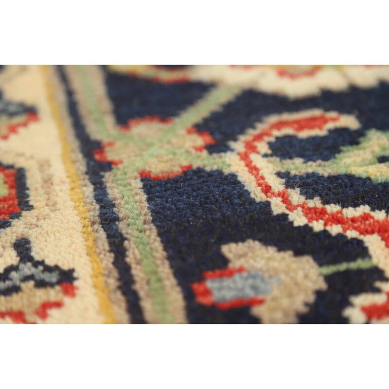 Hand Knotted Oriental 100% Wool Carpet Traditional Floral Oranges & Rust Heriz (serapi) Area Rug - 10' 0'' X 8' 0''