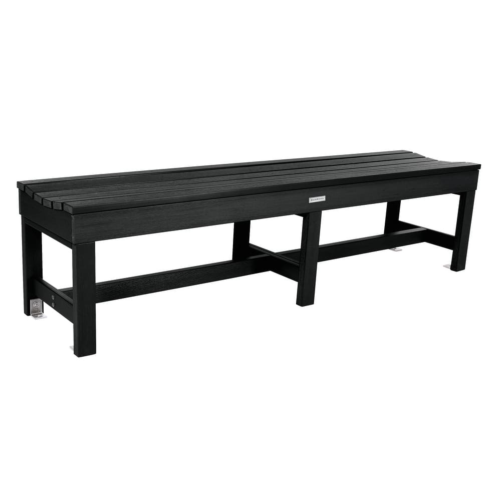 Highwood Commercial Grade Weldon 6ft Backless Picnic Bench