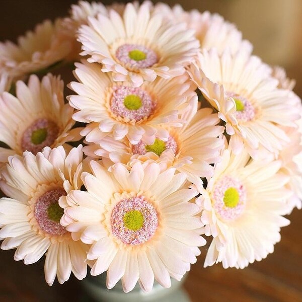 RusticReach Artificial Daisy Bouquet 10" Tall