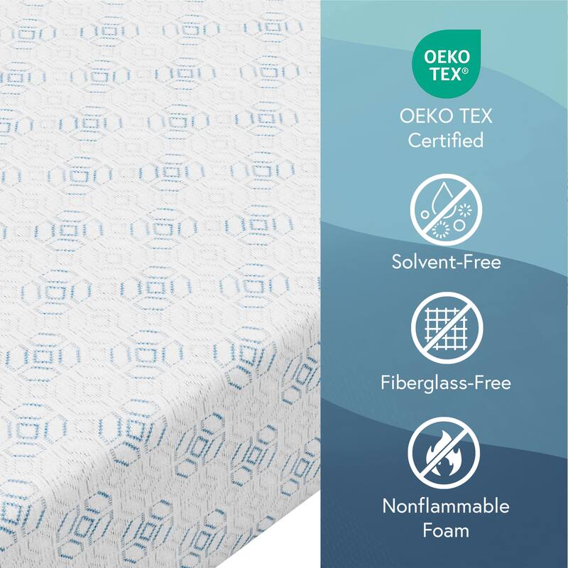 24/7 Shop at Home Xavian Premium 10-inch Memory Foam Mattress in a Box