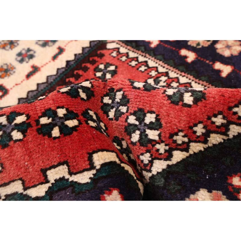 ECARPETGALLERY Hand-knotted Konya Anatolian Red Wool Rug - 5'3 x 6'7