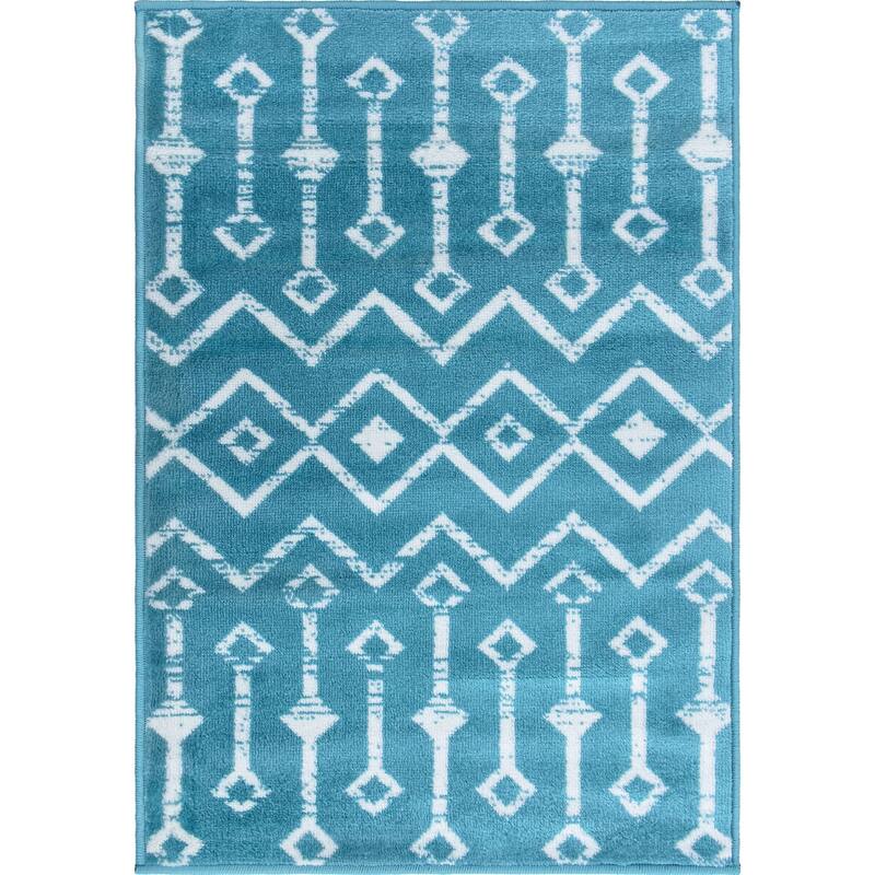 Contemporary Zala Collection Area Rug