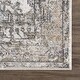 preview thumbnail 76 of 118, Hauteloom Manhattan Machine Washable Oriental Persian Medallion Vintage Distressed Area Rug