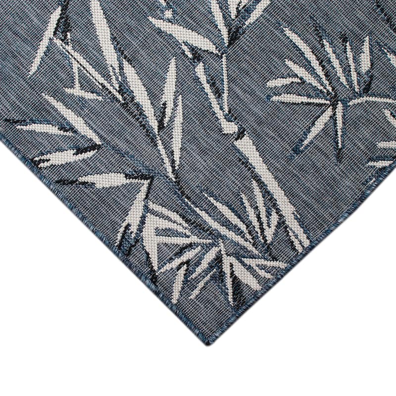 Liora Manne Carmel Bamboo Border Indoor/Outdoor Rug