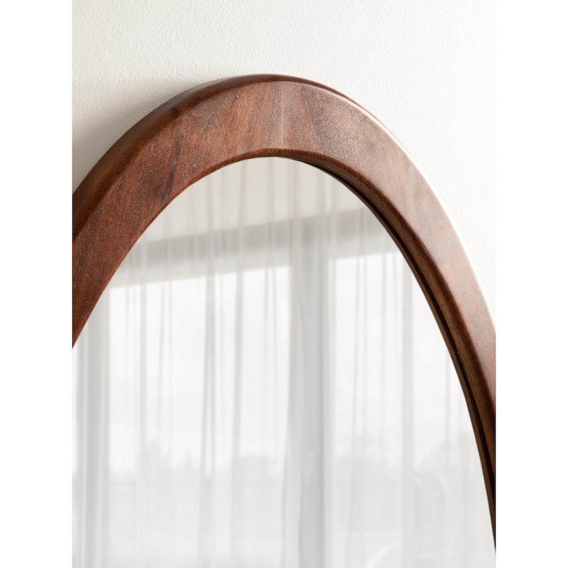 Kate and Laurel McKinder Wood Mirror