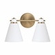 preview thumbnail 9 of 7, Bradley 2-light Bath/ Vanity Fixture