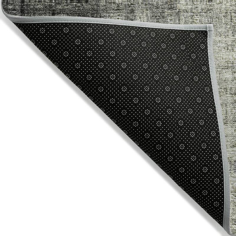 Machine Washable Indoor/ Outdoor Contemporary Ombre Chantille Rug