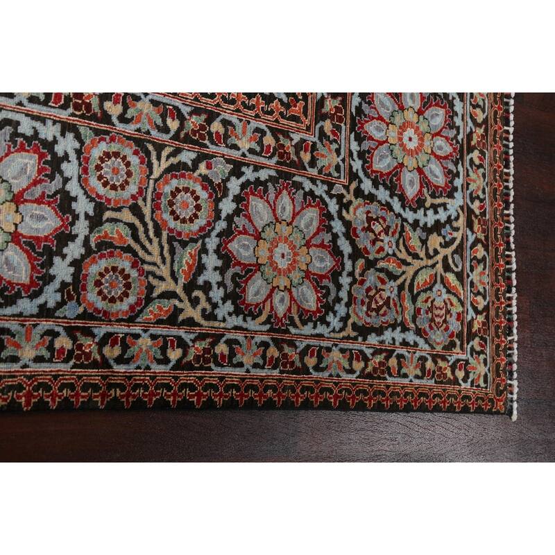 Vegetable Dye Traditional Ziegler Oriental Wool Area Rug Hand-knotted - 7'9" x 9'10"