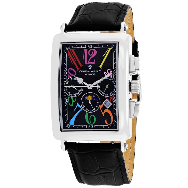 Christian Van Sant Men's Prodigy Black Dial Watch - CV9132 - 6 (36)