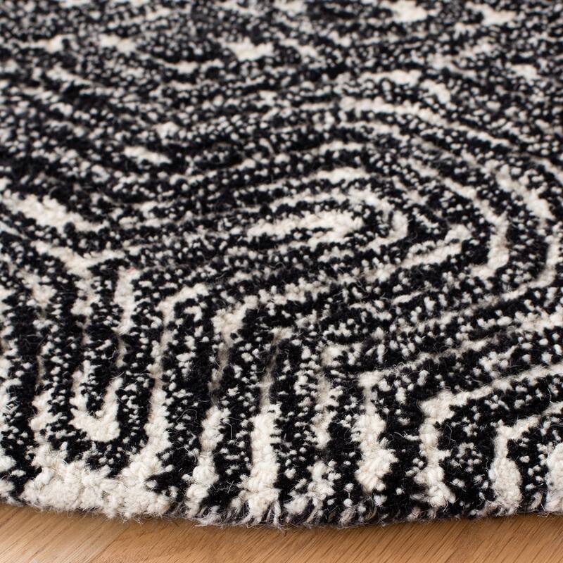 SAFAVIEH Handmade Micro-Loop Farzana Modern Wool Rug