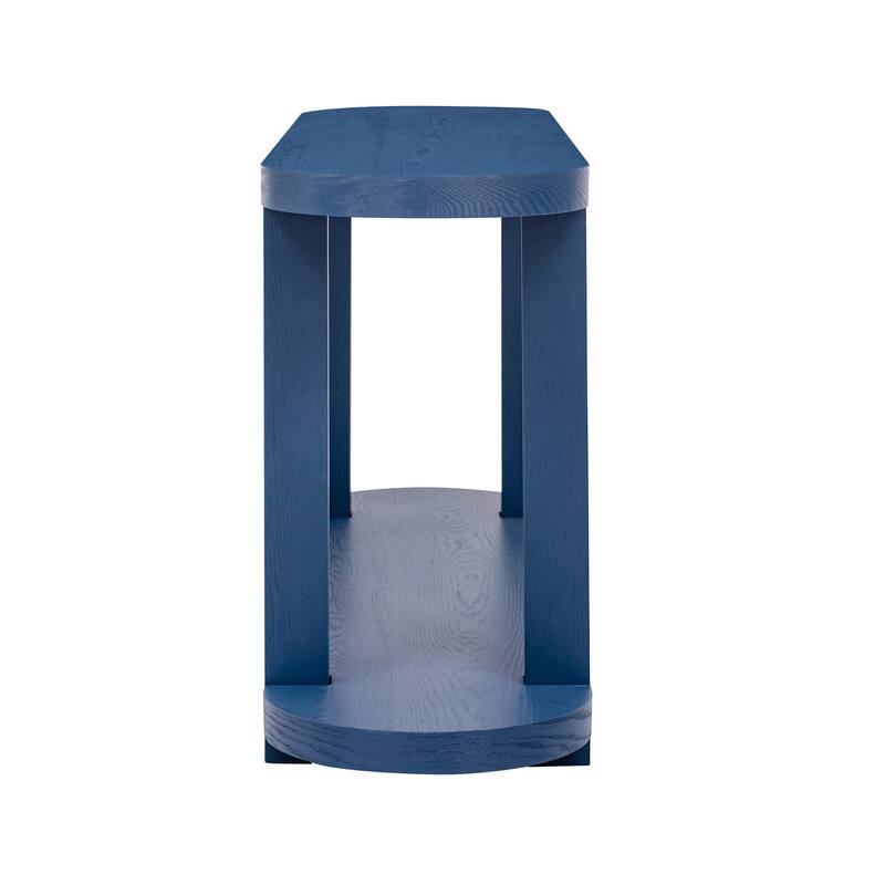 Streamlined desktop design entrance table