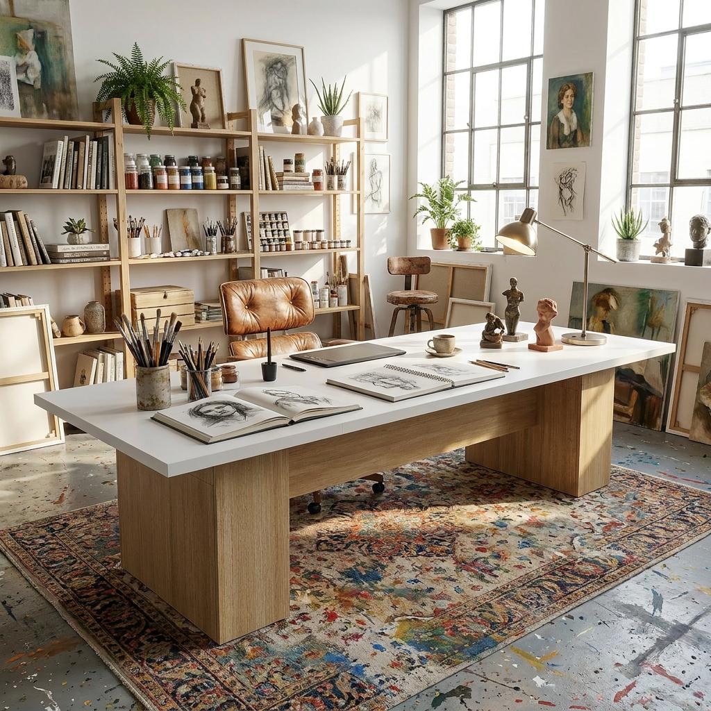 Modern-10FT-Dining-Table-&-