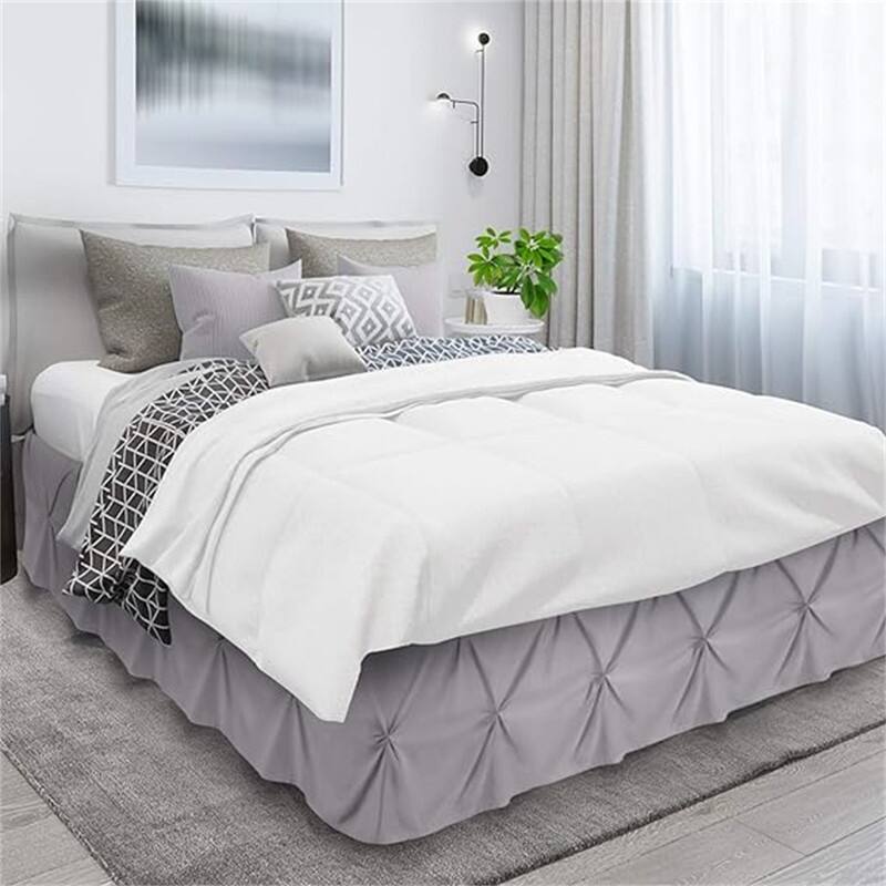 Pinch Pleat Bed Skirt