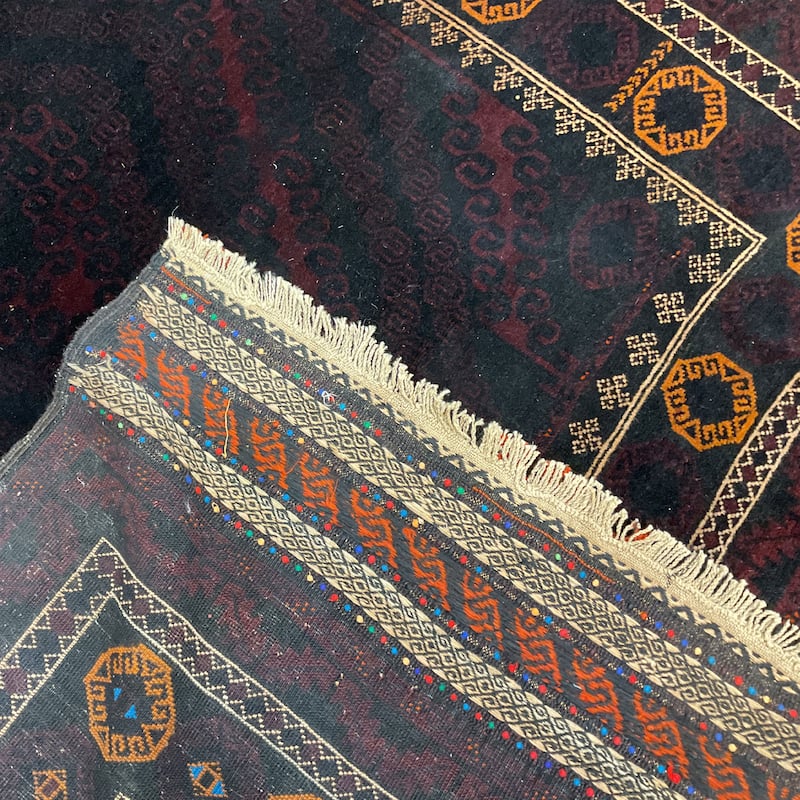 HERAT ORIENTAL Handmade Balouchi Wool Rug - 5'6" x 9'5"
