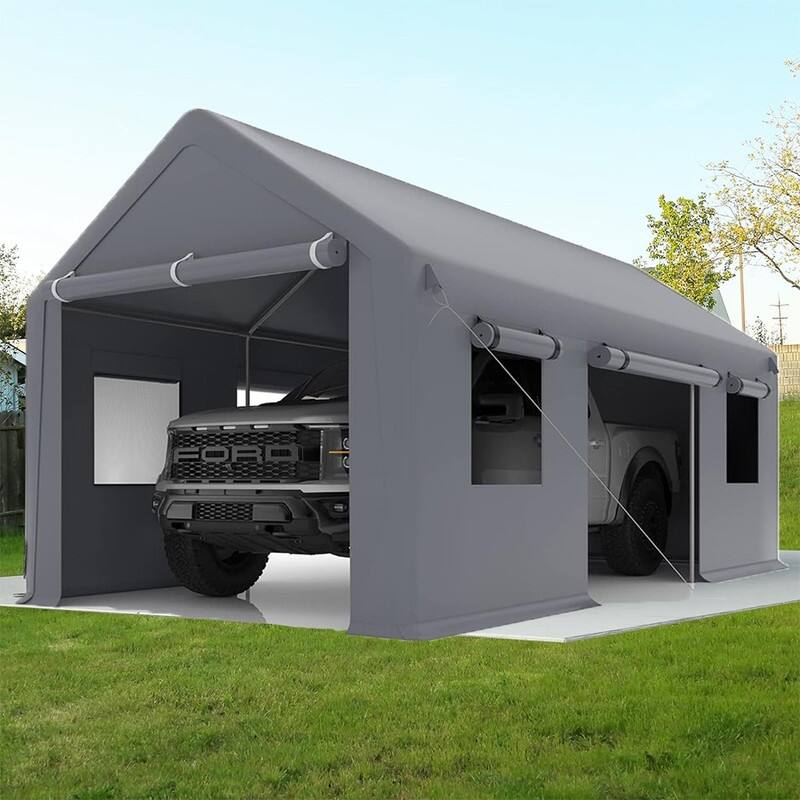 13'x20' Heavy Duty Carport, Portable Garage