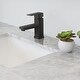 preview thumbnail 12 of 34, Single Hole 1-Handle Bathroom Faucet - Faucet Height: 6" | Spout Height: 2 11/16"