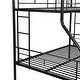 preview thumbnail 8 of 7, Twin Over Full Metal Bunk Bed w/Ladder,Safety Rail & Steel Slats