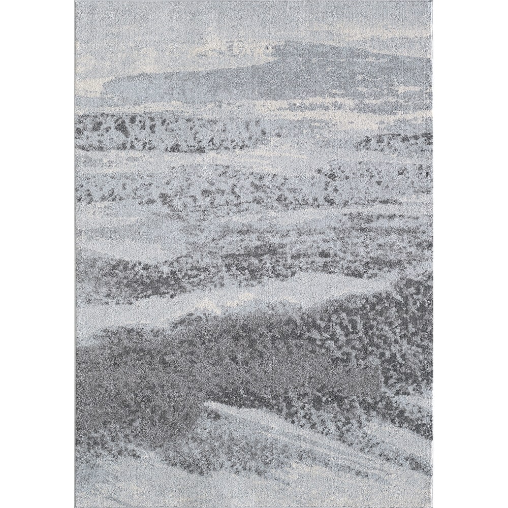 Domani Globe Distressed Landscape Rug