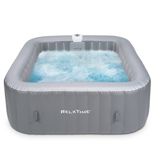 Square Inflatable Hot Tub Spa 4-6 Person