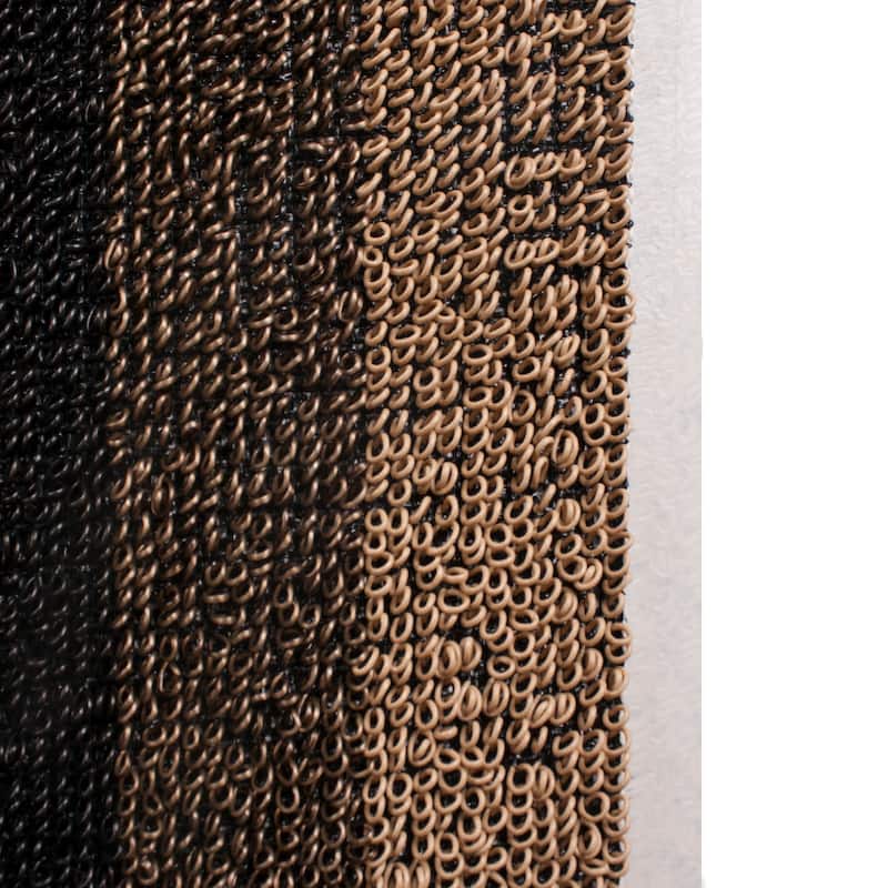 RITZ Indoor/Outdoor Striped Tufted Mat - N/A