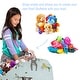 preview thumbnail 125 of 187, Kids Bean Bag Chair Cover Stuffed Animal Storage or Toy Organizer